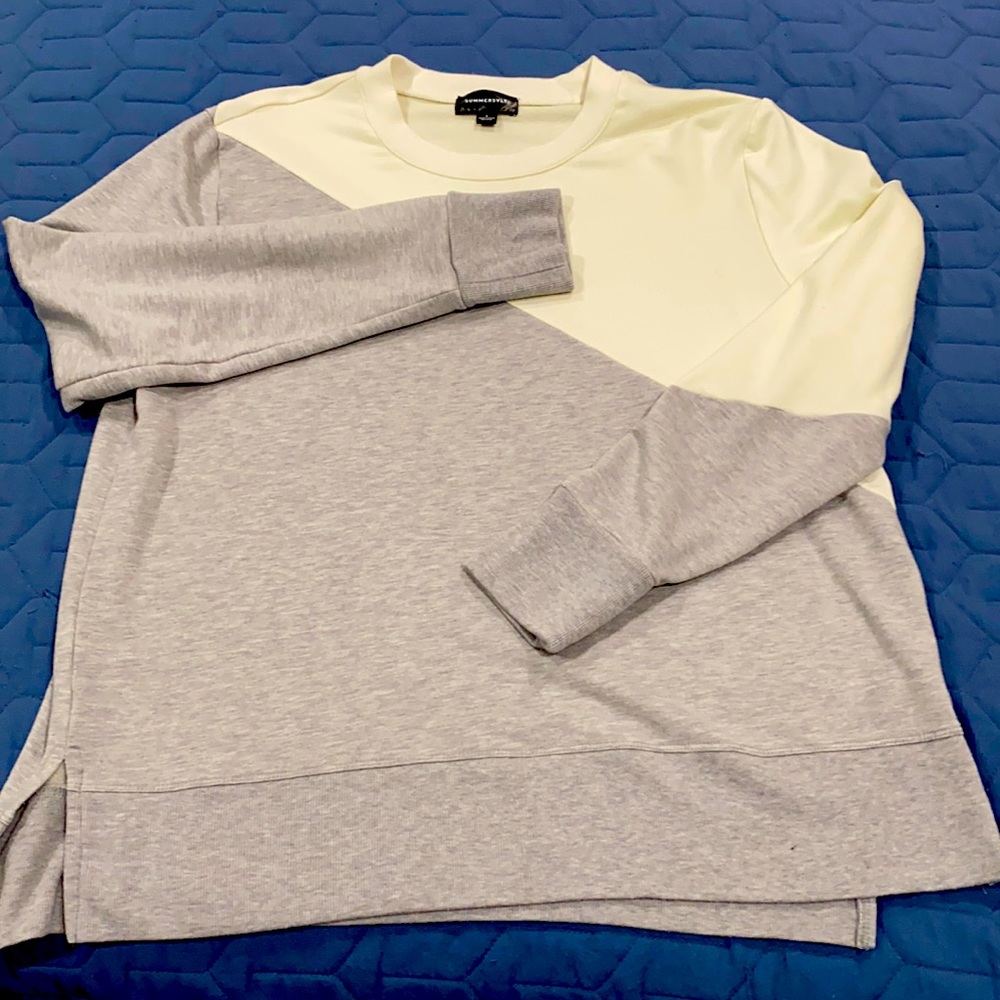 Summersalt Softest French Terry Pullover, Size L EUC